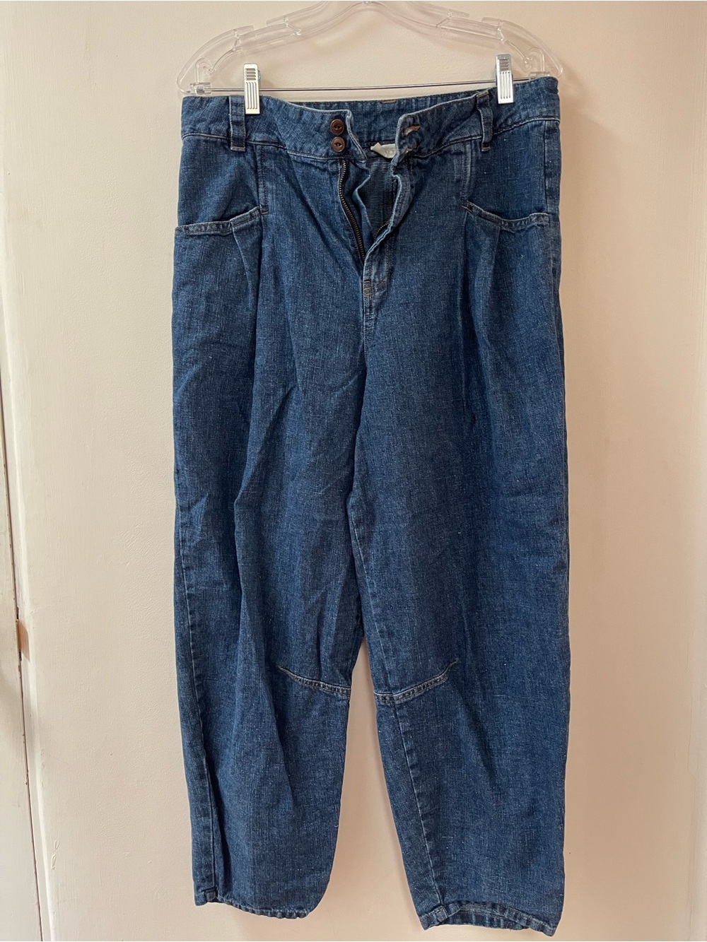 Poetry Barrel Style Hemp/ Cotton Jeans